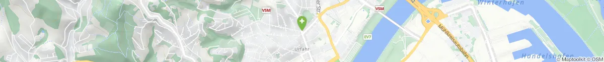 Kartendarstellung des Standorts für Stern-Apotheke in 4040 Linz-Urfahr